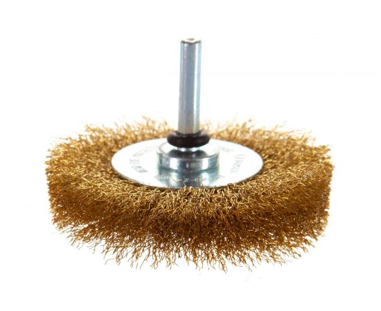 Щетка дисковая для дрелей (75х16 мм; латунированная проволока 0,2 мм) Bosch 2608622054 