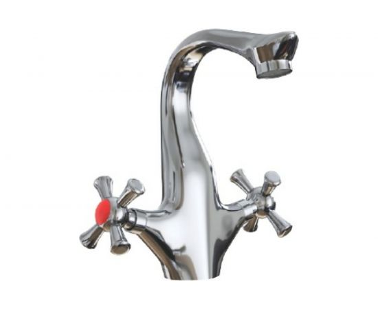 Смеситель для умывальника Mixline 1/2 керамика, без подводки ML10-04 NEW 529851 