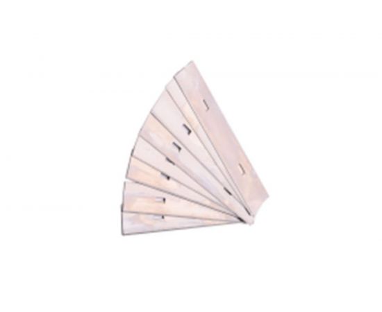 Лезвия для скребка (120х22 мм; сталь 65MN) HARDEN 620219 