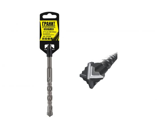 Бур Quadro-X (14.0х160/100 мм; SDS-plus) ГРАНИТ 414160 