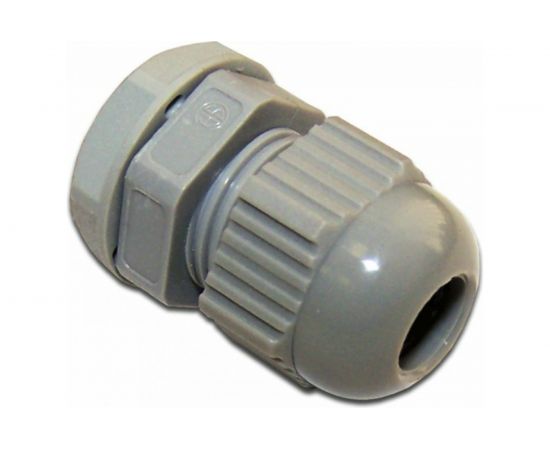 Гермоввод для кабеля LANMASTER диаметр от 4 до 8 мм, IP68, серый LAN-MBPG-09-GY 