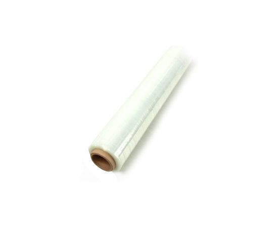 Стрейч пленка первый сорт ПАКПОЛИМЕР прозрачная 500мм 1450гр 20мкм 