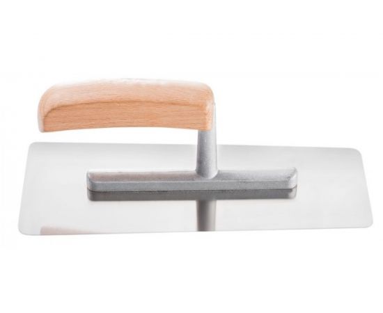 Гладилка HARDY Stucco, серия25, нержавеющая сталь, деревянная ручка, 20х8х8см 0800-362000 