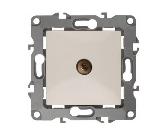 Розетка TV ЭРА 12-3102-02 проходная, IP20, 12, слоновая кость Б0027432 