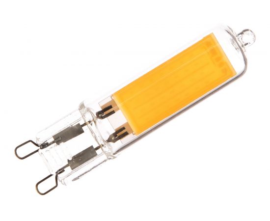 Лампа Gauss LED G9 AC220-240V 4.5W 380lm 3000K Glass 107809104 