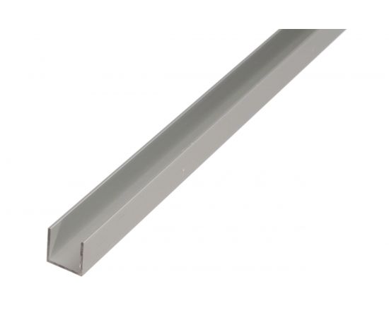 U-образный профиль GAH ALBERTS алюминий, серебристый, 10x12x10x1.5х2000 474829 