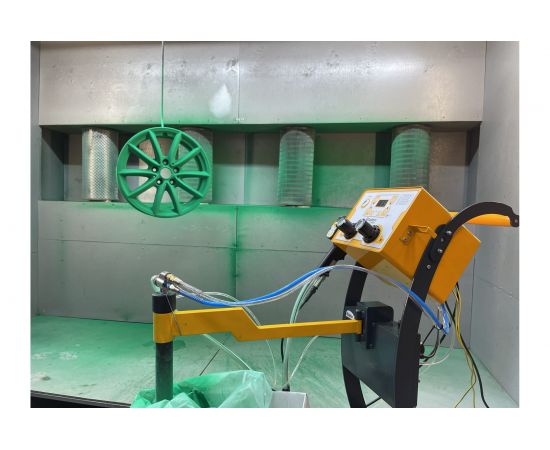 Ручная установка нанесения порошковой краски Etalon В400 с вибростолом 552503 – изображение 16