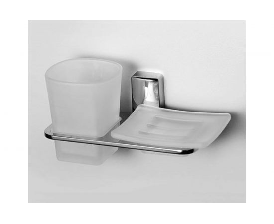 Держатель стакана и мыльницы WasserKRAFT Leine K-5026 – изображение 2