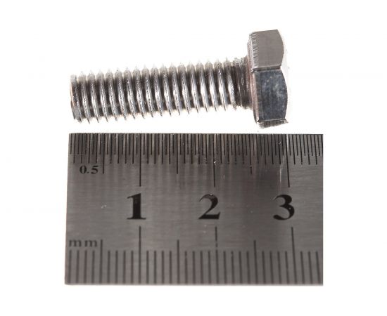 Болт Метиз-Эксперт М8х25 нерж. А2 DIN 933 уп. 100 шт. БП-00034927 – изображение 2