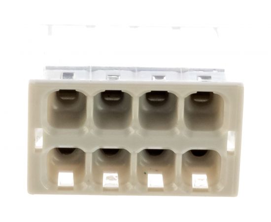 Компактная клемма (СМК) ЭРА NO22433 серии 208, 8 отверстий, 0,5-2,5 мм2 Б0043951 – изображение 2