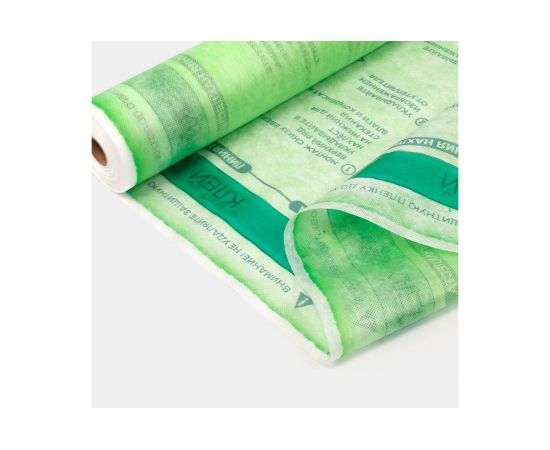 Пароизоляционная двухслойная пленка Megaflex ParoStop В ш 1.6, 35 кв.м с одной клеевой лентой MFPST.160.35 – изображение 2