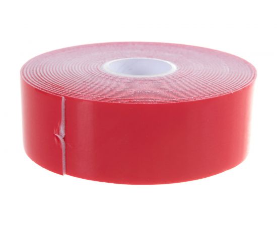 Двухсторонняя клейкая лента MEGAPOWER 30 мм х 5 м профессиональный красный ET-305PRO – изображение 2