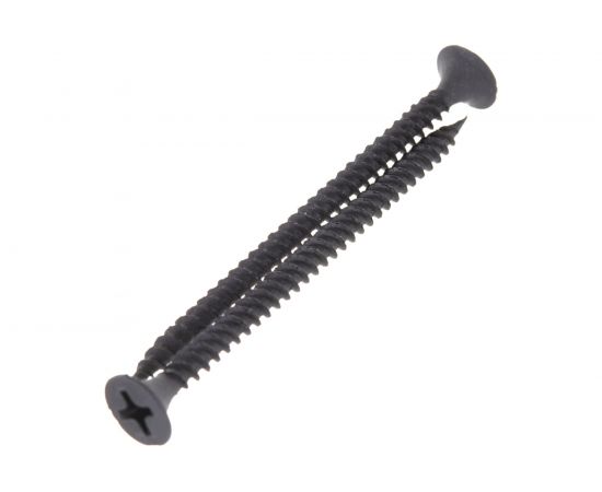 Саморезы с потайной головкой и частой резьбой Профикреп оксидир пакет, 3,5х55 10 шт 111998 – изображение 2