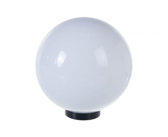 Светильник ЭЛЕТЕХ Шар 400 Б НТУ 06-100-01 опал IP55, корпус плоский черный ф60 ИУ 1030480231 – изображение 2