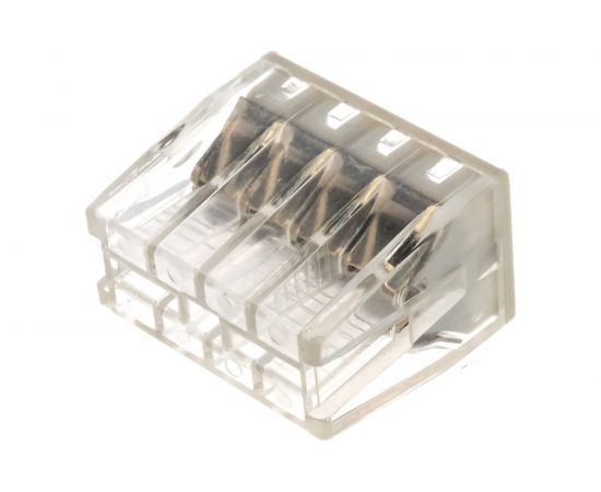 Компактная клемма (СМК) ЭРА NO22433 серии 208, 8 отверстий, 0,5-2,5 мм2 Б0043951 – изображение 3