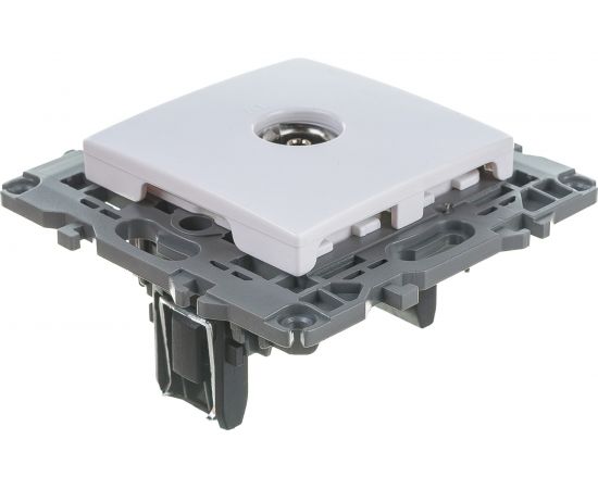 Розетка TV ЭРА 14-3101-01 одиночная, IP20, Elegance, белый Б0034290 – изображение 3