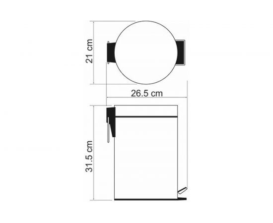 Ведро WasserKRAFT 5 л K-635 – изображение 3