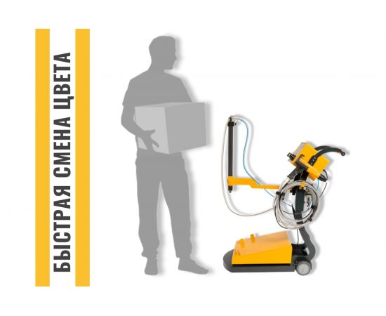 Ручная установка нанесения порошковой краски Etalon В400 с вибростолом 552503 – изображение 4