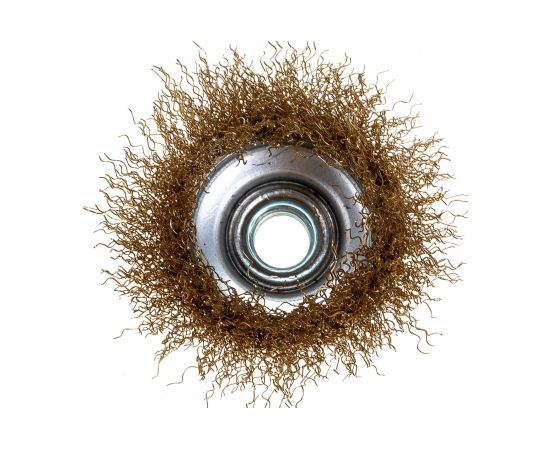 Щетка металлическая чашка (65 мм; М14) для УШМ ON 20-03-065 – изображение 4