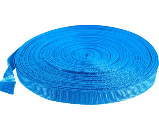 Ременная лента Эбис 25 мм, 50 м, синяя 72450 – изображение 4