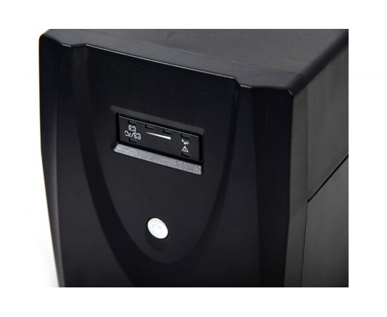 Интерактивный источник питания RAPAN-UPS 1500 220В 1500ВА/900Вт меандр с АКБ 2х7Ач 736 – изображение 5