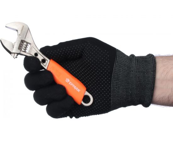 Разводной ключ с обрезиненной ручкой ЕРМАК 150мм 655-007 – изображение 5