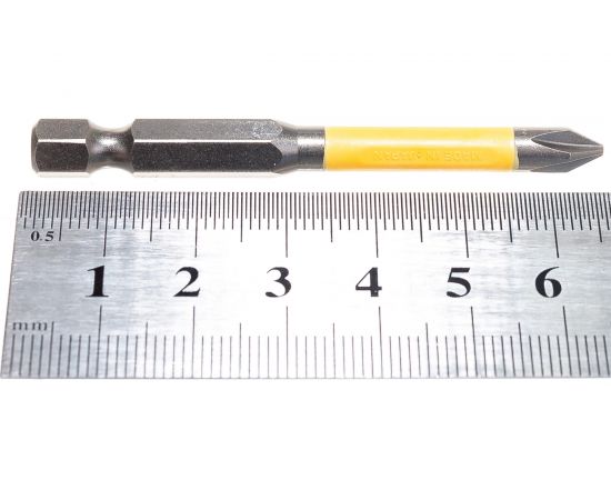 Торсионные обточенные биты Kraftool Industrie для механизированного инструмента PH 1/65 мм 2 шт. 26101-1-65 – изображение 6