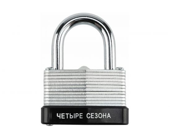 Навесной замок ЧЕТЫРЕ СЕЗОНА ССН-40 79-0134 – изображение 7
