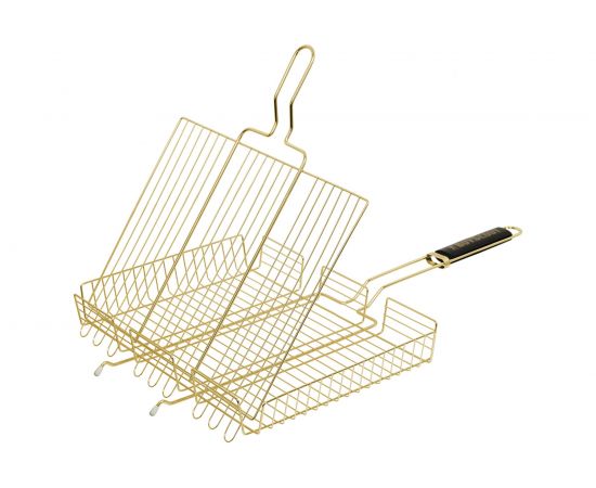 Универсальная решетка-гриль BOYSCOUT, большая GOLD 61909 