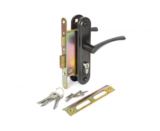 Врезной замок ЗЕНИТ ЗВ4-3.07 серебро 16808 