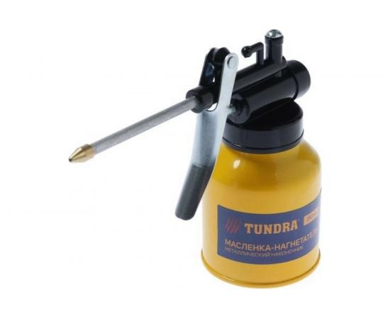 Масленка-нагнетатель TUNDRA металлический наконечник, 250 мл 1172295 