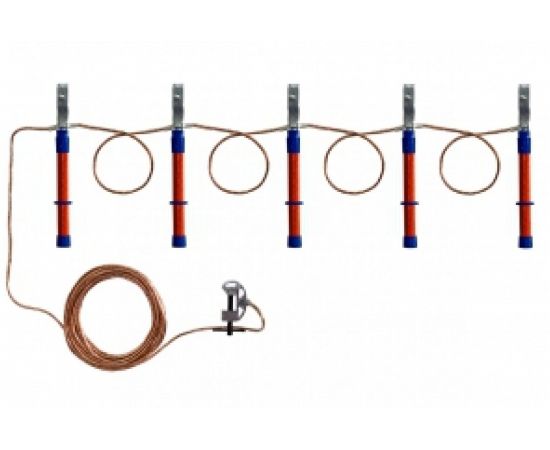 Переносное заземление Антиток для ВЛ до 1 кВ ЗПЛ-1 Д 16 кв мм 157662 