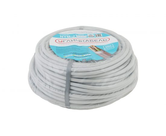 Кабель NYM-J 3x2,5 - 0,66, Угличкабель бухта 50м, P1101431D110000 