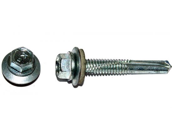 Кровельный саморез КРЕП-КОМП с увеличенным сверлом, 5,5х51 Kn 150 шт скд5551ф 