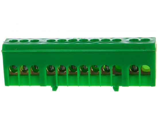 Шина TDM ""N"" нулевая, в изоляторе, на DIN-рейку, 6x9мм, 12 групп, SQ0801-0083 