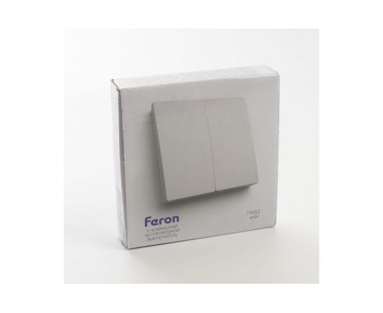 Двухклавишный выключатель дистанционного управления FERON 250V 500W TM82 41129 – изображение 12