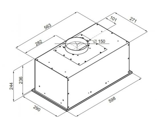 Кухонная вытяжка MAUNFELD CROSBY POWER 60 WHITE – изображение 13