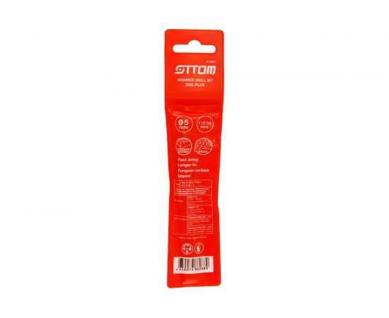 Бур PLUS 5x110х50 мм OTTOM 41001 – изображение 2