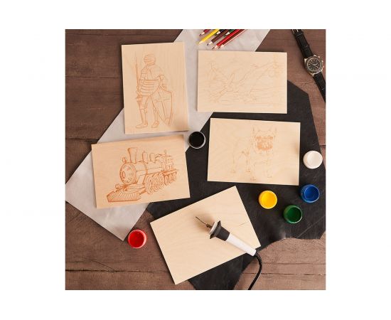 Доски для выжигания REXANT «Набор № 3 формат А5» 12-0938 – изображение 2