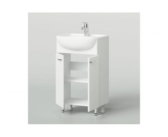 Напольная тумба с раковиной ИТАНА Nrava Aqua Уют 50 500х415х850 38575 – изображение 2