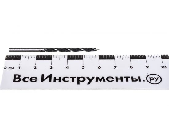 Сверло по дереву (3 мм; цилиндрический хвостовик) КЕДР 150 029 208713 – изображение 2