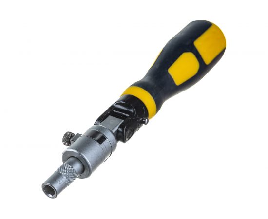 Трещоточная шарнирная отвертка для битов 1/4" AIST 8702 00-00003528 – изображение 2