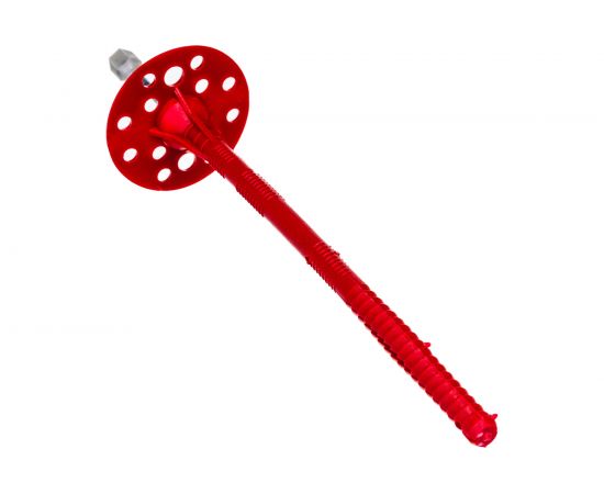 Дюбель для теплоизоляции с металлическим гвоздём с термоголовкой 10х200, 25шт - пакет Tech-Krep 124472 – изображение 2