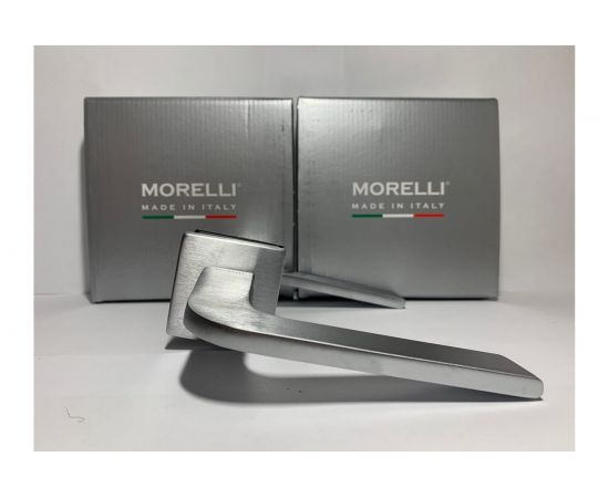 Дверная ручка MORELLI SPUTNIK-SQ CSA цвет - мат. хром 9012312 – изображение 2