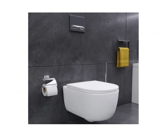 Подвесной унитаз Damixa Sirius безободковый, с сиденьем микролифт DX86C1700SC – изображение 2