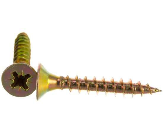 Шуруп VIPкрепеж жёлтый цинк 130 шт 31380 VIPS – изображение 2