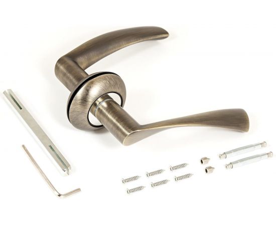 Комплект ручек Аллюр ОСКАР MAB 1330 матовая бронза 10909 – изображение 2