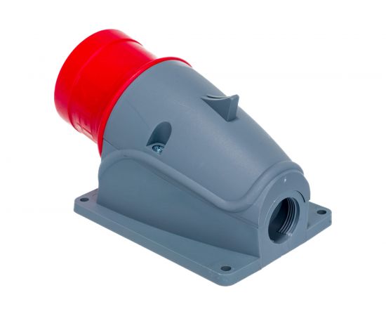 Стационарная вилка IEK ССИ-525 32А-6ч/200/346-240/415В 3Р+РЕ+N IP44 MAGNUM PSN52-032-5 – изображение 3