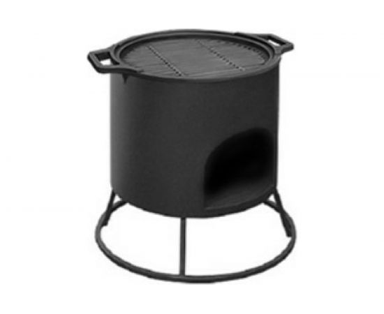 Чугунная решетка-гриль Везувий 380 мм А-366054 – изображение 3