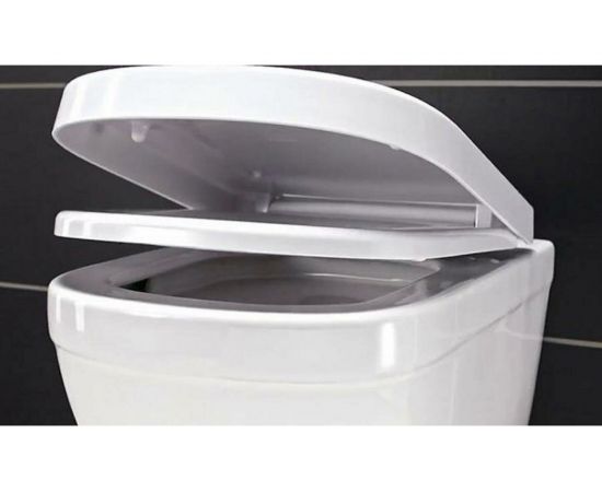 Сиденье для унитаза Grohe Euro Ceramic, с устройством плавного опускания 39330001 – изображение 4